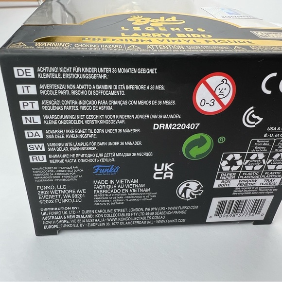 Larry Bird Boston Celtics Funko Vinyl Gold 5" - Picture 8 of 9